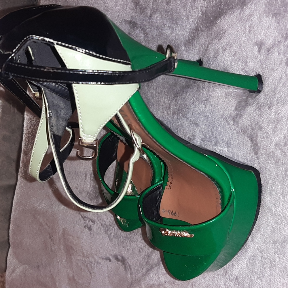 Stella Marco platform sandals. size 5